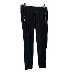 Raffaello Rossi Original Candy Jogger Pants Black Women's Size 38